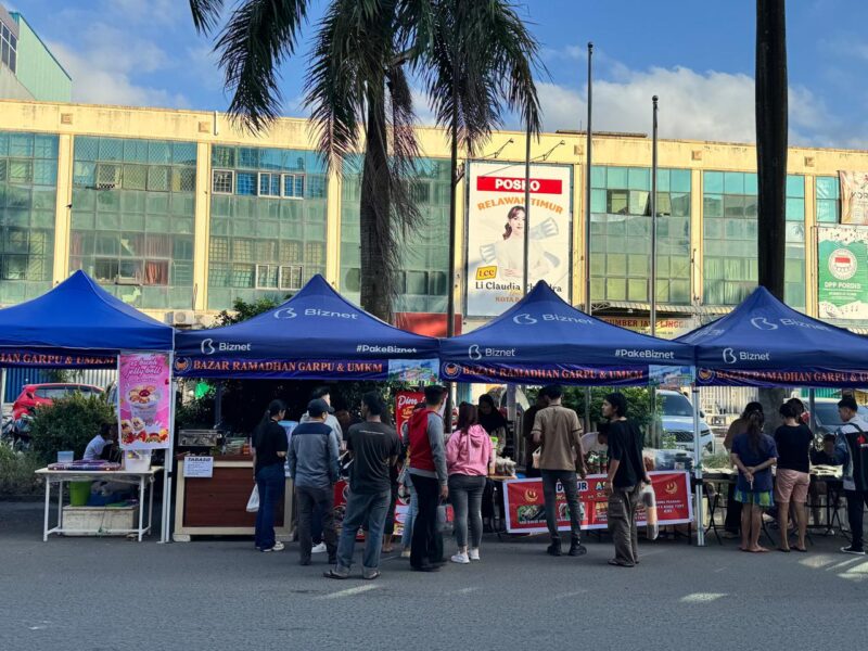 Bazar Ramadan GARPU 1446 Hijriyah. Foto: INIKEPRI.COM