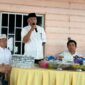 Ketua umum DPP GARPU Pietra Machreza Paloh berbuka bersama dengan tokoh Masyarakat Hinterland La Ode Salman di Pulau Terong. Foto: INIKEPRI.COM