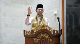 Wali Kota Batam sekaligus Ex Officio Kepala BP Batam Amsakar Achmad di Masjid Al Ishlah, Batuaji. Foto: INIKEPRI.COM/BP Batam 