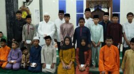Wakil Bupati Natuna Jarmin menghadiri acara Safari Ramadhan Ketua DPRD Provinsi Kepulauan Riau Di Kabupaten Natuna, bertempat di Masjid Ibnu Salim, Kelurahan Ranai Darat, Bunguran Timur, Natuna, Kepulauan Riau, Jum’at (7/3/2025). Foto: INIKEPRI.COM