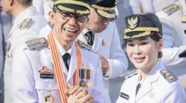 Wali Kota dan Wakil Wali Kota Batam Amsakar Achmad-Li Claudia Chandra. Foto: INIKEPRI.COM/Media Center Batam 