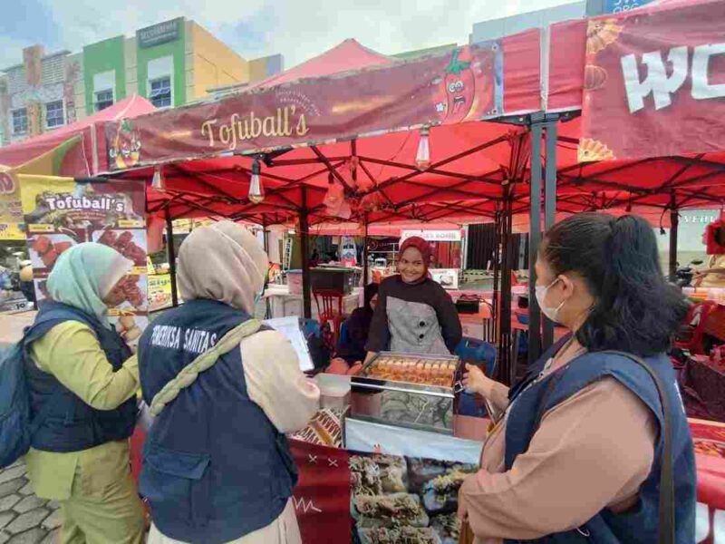 Pantauan ta'jil Ramadan Dinkes kota Tanjungpinang. Foto: INIKEPRI.COM/Diskominfo Tanjungpinang 