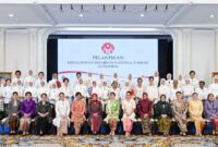 Pelantikan Ketua Dewan Kerajinan Nasional Daerah (Dekranasda) periode 2025-2030 di Auditorium Sekretaris Wakil Presiden, Jakarta Pusat. Foto: INIKEPRI.COM/Diskominfo Kepri 