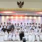 Pemerintah Kota (Pemko) Tanjungpinang menggelar acara pelepasan Jemaah Calon Haji (JCH) Tahun 1446 H/2025 M, di Gedung Wanita Tun Fatimah, Minggu (27/4). Foto: INIKEPRI.COM/Diskominfo Tanjungpinang 