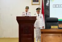 Bupati Natuna Cen Sui Lan dan Wakil Bupati Natuna Jarmin Sidik. Foto: Istimewa 