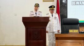 Bupati Natuna Cen Sui Lan dan Wakil Bupati Natuna Jarmin Sidik. Foto: Istimewa 