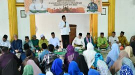 Gubernur Kepulauan Riau H. Ansar Ahmad bersama Wakil Gubernur Nyanyang Haris Pratamura melanjutkan silaturahmi Idulfitri 1446 H ke Kota Batam. Foto: INIKEPRI.COM/Diskominfo Kepri 