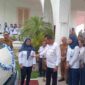 Gubernur Kepulauan Riau (Kepri), Ansar Ahmad, meluncurkan dua armada angkutan antarmoda Kawasan Strategis Pariwisata Nasional (KSPN), di Gedung Daerah Tanjungpinang, Selasa (29/4/2025). Foto: INIKEPRI.COM