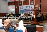 Ketua Tim Penggerak PKK Kota Batam, Erlita Amsakar, menghadiri sekaligus membuka kegiatan Workshop Transisi PAUD ke SD yang Menyenangkan, pada Selasa (15/04/2025) bertempat di Gedung Gurindam, Dinas Pendidikan Kota Batam. Foto: INIKEPRI.COM/Media Center Batam 