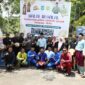 Amsakar saat menghadiri halal bihalal Ikatan Keluarga Cerenti Batam yang digelar di Taman Rusa, Sekupang, Minggu (20/4/2025). Foto: INIKEPRI.COM/Media Center Batam 