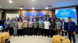 Pengurus Koordinator Cabang (PKC) Pergerakan Mahasiswa Islam Indonesia (PMII) Kepulauan Riau (Kepri) menggelar Konferensi Koordinator Cabang ke-II yang berlangsung di Hotel Golden View Bengkong, Batam pada Malam Sabtu (5/4/2025). Foto: INIKEPRI.COM