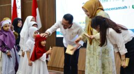 Badan Pengusahaan (BP) Batam menggelar Halal Bi Halal Idul Fitri dan Pelepasan Calon Jamaah Haji Pegawai BP Batam di Balairungsari, Batam Center pada Rabu, (9/4/2025). Foto: INIKEPRI.COM/BP Batam 