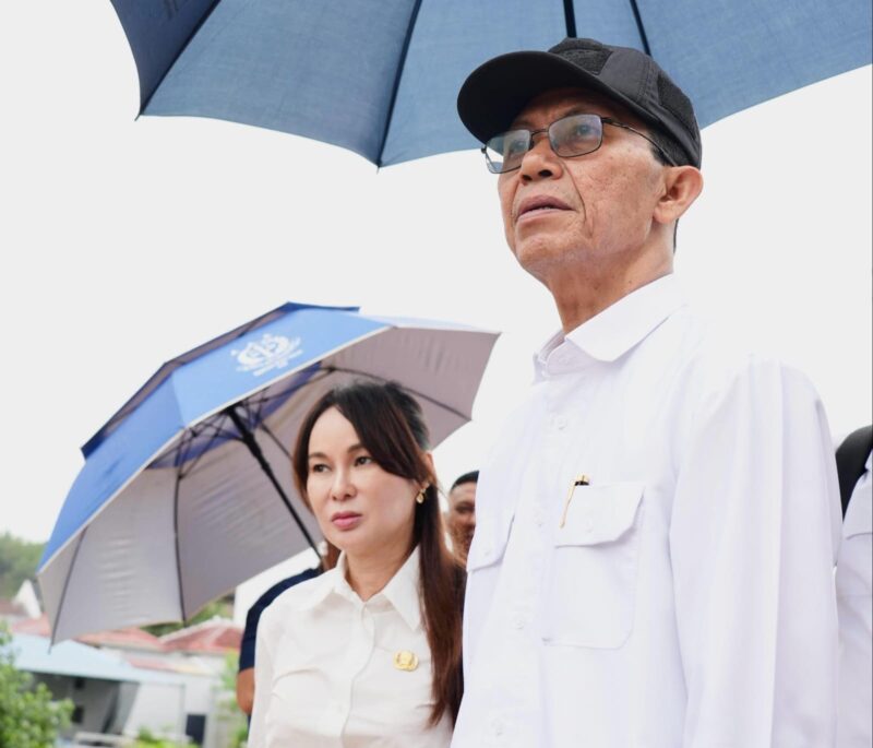 Kepala BP Batam Amsakar Achmad dan Wakil kepala BP Batam Li Claudia Chandra. Foto: INIKEPRI.COM/BP Batam