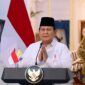 Presiden Prabowo menyampaikan belasungkawa di Istana Merdeka atas wafatnya Paus Fransiskus pada Senin, 21 April 2025 Foto: BPMI Setpres/Muchlis Jr