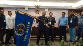 Agus Bagjana resmi terpilih sebagai Ketua Persatuan Wartawan Indonesia (PWI) Kota Batam periode 2025–2028. Foto: INIKEPRI.COM