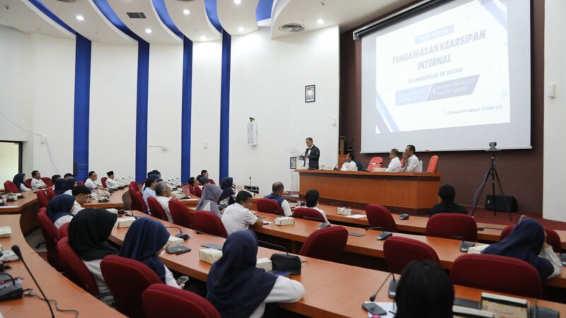 Badan Pengusahaan Batam menggelar Entry Meeting Pengawasan Kearsipan Internal, pada hari Selasa (29/4/2025), di Ruang Conference Hall IT Centre. Foto: INIKEPRI.COM/BP Batam