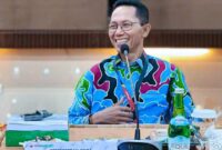 Wali Kota Batam Amsakar Achmad saat mengikuti RUPS BRK Syariah. Foto: INIKEPRI.COM