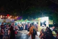 Musabaqah Tilawatil Qur’an dan Hadits (MTQH) XIX tingkat Kota Tanjungpinang yang berlangsung pada 21-25 April 2025 di Pelataran Melayu Square tidak hanya sukses dalam aspek keagamaan, tetapi juga memberikan dampak positif bagi perekonomian masyarakat. Foto: INIKEPRI.COM