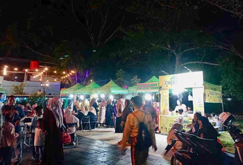 Musabaqah Tilawatil Qur’an dan Hadits (MTQH) XIX tingkat Kota Tanjungpinang yang berlangsung pada 21-25 April 2025 di Pelataran Melayu Square tidak hanya sukses dalam aspek keagamaan, tetapi juga memberikan dampak positif bagi perekonomian masyarakat. Foto: INIKEPRI.COM