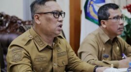 Wakil Gubernur Kepri sekaligus Ketua LPTQ, Nyanyang Harris Pratamura Memimpin rapat persiapan pelaksanaan STQH XI tingkat Provinsi Kepulauan Riau tahun 2025. Foto: INIKEPRI.COM/KepriProv 