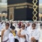 Jemaah haji asal Kabupaten Lingga telah menyelesaikan ibadah umrah wajib dengan lancar pada Senin, 13 Mei 2025. Foto: INIKEPRI.COM