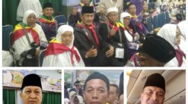 Delapan jemaah haji asal Kabupaten Karimun yang tergabung dalam Kloter 2 Embarkasi Batam (BTH 02) telah tiba dengan selamat di Bandara Internasional Pangeran Mohammad bin Abdul Aziz, Madinah, Arab Saudi, pada Sabtu, 3 Mei 2025 pukul 01.00 WAS. Foto: INIKEPRI.COM