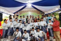 Wali Kota Batam, Amsakar Achmad menghadiri Halal bi Halal Forum Pembauran Kebangsaan (FPK) Kota Batam dan Pengukuhan FPK tingkat Kecamatan di Perumahan Villa Paradis, Kecamatan Batu Aji, Sabtu, (3/5/2025). Foto: INIKEPRI.COM