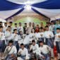 Wali Kota Batam, Amsakar Achmad menghadiri Halal bi Halal Forum Pembauran Kebangsaan (FPK) Kota Batam dan Pengukuhan FPK tingkat Kecamatan di Perumahan Villa Paradis, Kecamatan Batu Aji, Sabtu, (3/5/2025). Foto: INIKEPRI.COM