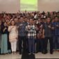 Halal Bihalal bersama Lembaga Kemasyarakatan Kelurahan (LKK), tokoh masyarakat se-Kecamatan Bengkong di Golden Prawn, Jumat (23/5/2025) malam. Foto: INIKEPRI.COM
