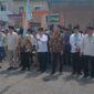 pelepasan jamaah kloter pertama dihadiri langsung oleh Wakil Menteri Agama dan Ketua Komisi VIII DPR RI. Foto: INIKEPRI.COM