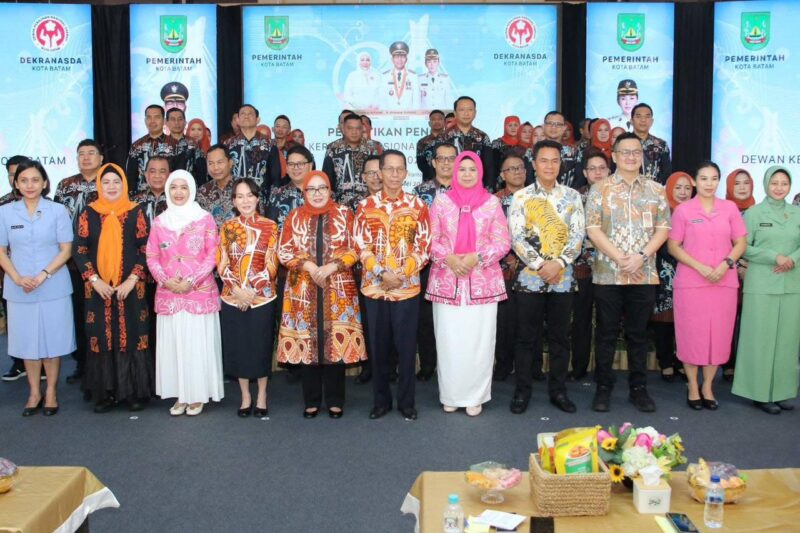 Pelantikan Dekranasda Kota Batam. Foto: INIKEPRI.COM