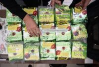 Ilustrasi sabu dalam bungkus teh Cina. Foto: Istimewa 