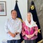 Bupati Natuna Cen Sui Lan bersama Wakil Menteri Perhubungan, Komjen. Pol. Drs. Suntana. Foto: Istimewa 