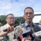 Sejumlah pengurus Badan Pengusahaan Kawasan Perdagangan Bebas dan Pelabuhan Bebas Batam menyambangi Istana Negara untuk bertemu Presiden Prabowo Subianto. Foto: Eva/detikcom
