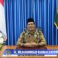 Ketua DPRD kota Batam Muhammad Kamaluddin mengucapkan selamat ulang tahun kepada Li Claudia Chandra, Wakil Wali Kota Batam sekaligus Ex Officio Wakil Kepala BP Batam melalui kanal YouTube Sekretariat DPRD kota Batam. Foto: Tangkapan Layar 