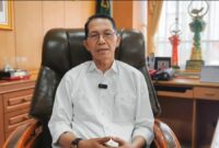 Wali Kota Batam sekaligus Ex Officio Kepala BP Batam Amsakar Achmad mengucapkan selamat ulang tahun kepada Li Claudia Chandra. Foto: Tangkapan Layar Instagram @amsakarachmad