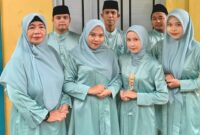 Pengurus yayasan asma Khusnul khatimah. Foto: INIKEPRI.COM