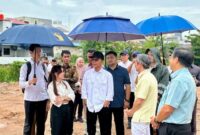 Amsakar Achmad dan Li Claudia Chandra. Foto: INIKEPRI.COM