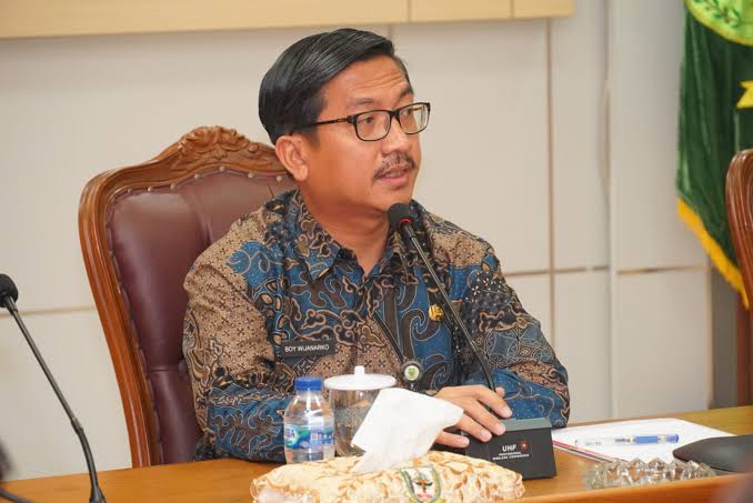Sekretaris Daerah Kabupaten Natuna, Boy Wijanarko Varianto. Foto: INIKEPRI.COM