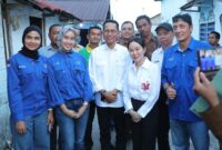 Amsakar Achmad dan Li Claudia. Foto: INIKEPRI.COM