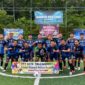 Dalam rangka menyambut Hari Bhayangkara ke-79 yang jatuh pada tahun 2025, Kepolisian Resor (Polres) Bintan, Kepulauan Riau, menggelar pertandingan Fun Football Minisoccer. Foto: INIKEPRI.COM