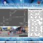 Jalan Pelantar II di kawasan Tanjungpinang Kota mengalami amblas akibat robohnya tiang beton penahan pada Jumat (16/5/2025). Foto: Satlantas Tanjungpinang 