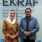 Bupati Natuna Cen Sui Lan melakukan audiensi resmi dengan Menteri Ekonomi Kreatif Republik Indonesia, Teuku Riefky Harsya, pada Jumat (16/5). Foto: INIKEPRI.COM

