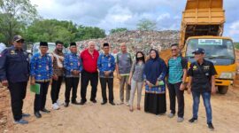Peninjauan TPA yang berlokasi di wilayah Ganet, Kecamatan Tanjungpinang Timur. Foto: INIKEPRI.COM
