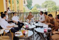 Rapat Koordinasi Pelaksanaan Pekerjaan yang Bersumber dari Dana APBN, Program Inpres, dan lainnya untuk Tahun Anggaran 2025 dan 2026 di Gedung LAM Kepri, Tanjungpinang, Senin (5/5). Foto: INIKEPRI.COM/Diskominfo Kepri
