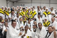 Jemaah Haji Natuna Kloter 1. Foto: INIKEPRI.COM