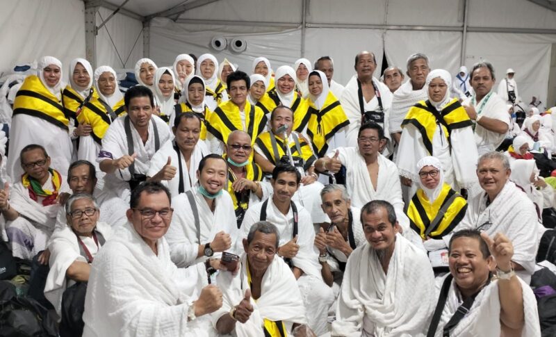 Jemaah Haji Natuna Kloter 1. Foto: INIKEPRI.COM