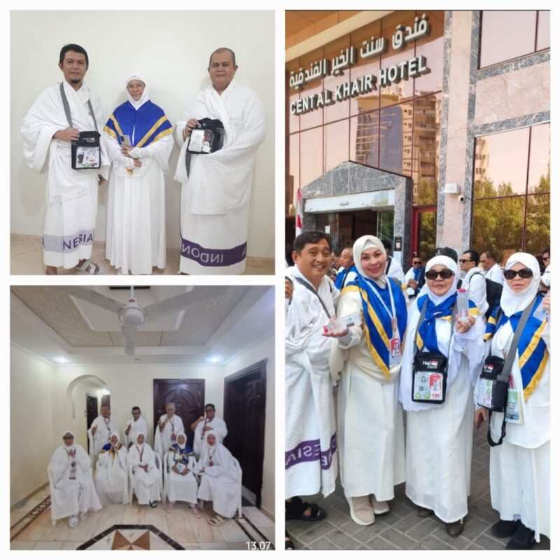 Sebanyak 16 jemaah haji asal Kabupaten Kepulauan Anambas tengah bersiap melaksanakan rangkaian puncak ibadah haji di Arafah, Muzdalifah, dan Mina (Armuzna), Rabu (4/6/2025) atau bertepatan dengan 8 Dzulhijjah 1446 H. Foto: INIKEPRI.COM