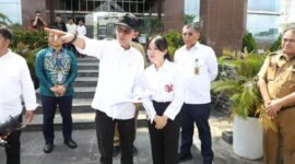 Amsakar Achmad dan Li Claudia Chandra. Foto: INIKEPRI.COM