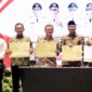 Penandatanganan Kesepakatan Bersama dan Capacity Building Kerja Sama Antar Daerah Pemerintah Provinsi Kepri, Jawa Tengah, Lampung, dan Maluku Utara, di Ballroom Marriott Hotel Harbour Bay Downtown, Kota Batam. Foto: INIKEPRI.COM/KepriProv 